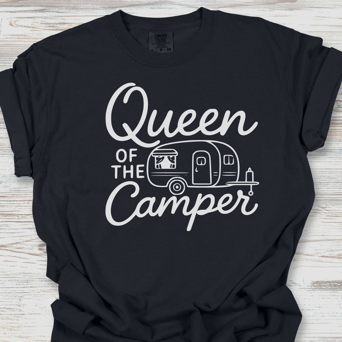 Cute Queen of the Camper Tee