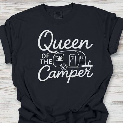 Cute Queen of the Camper Tee
