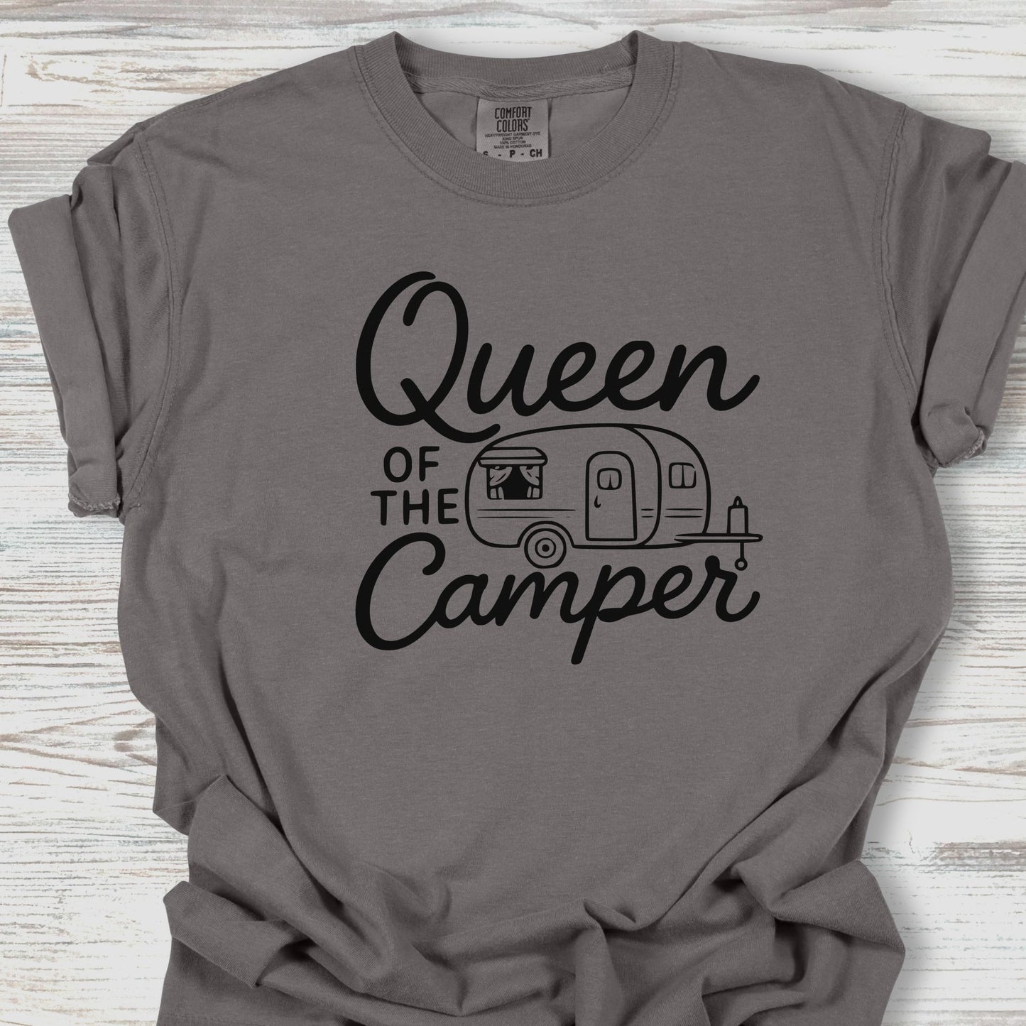 Cute Queen of the Camper Tee