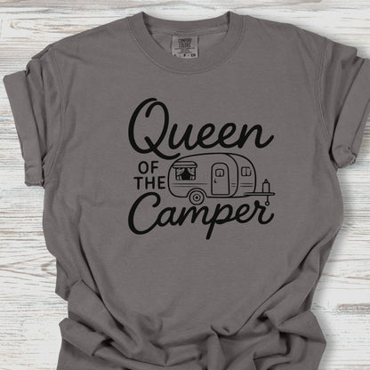 Cute Queen of the Camper Tee