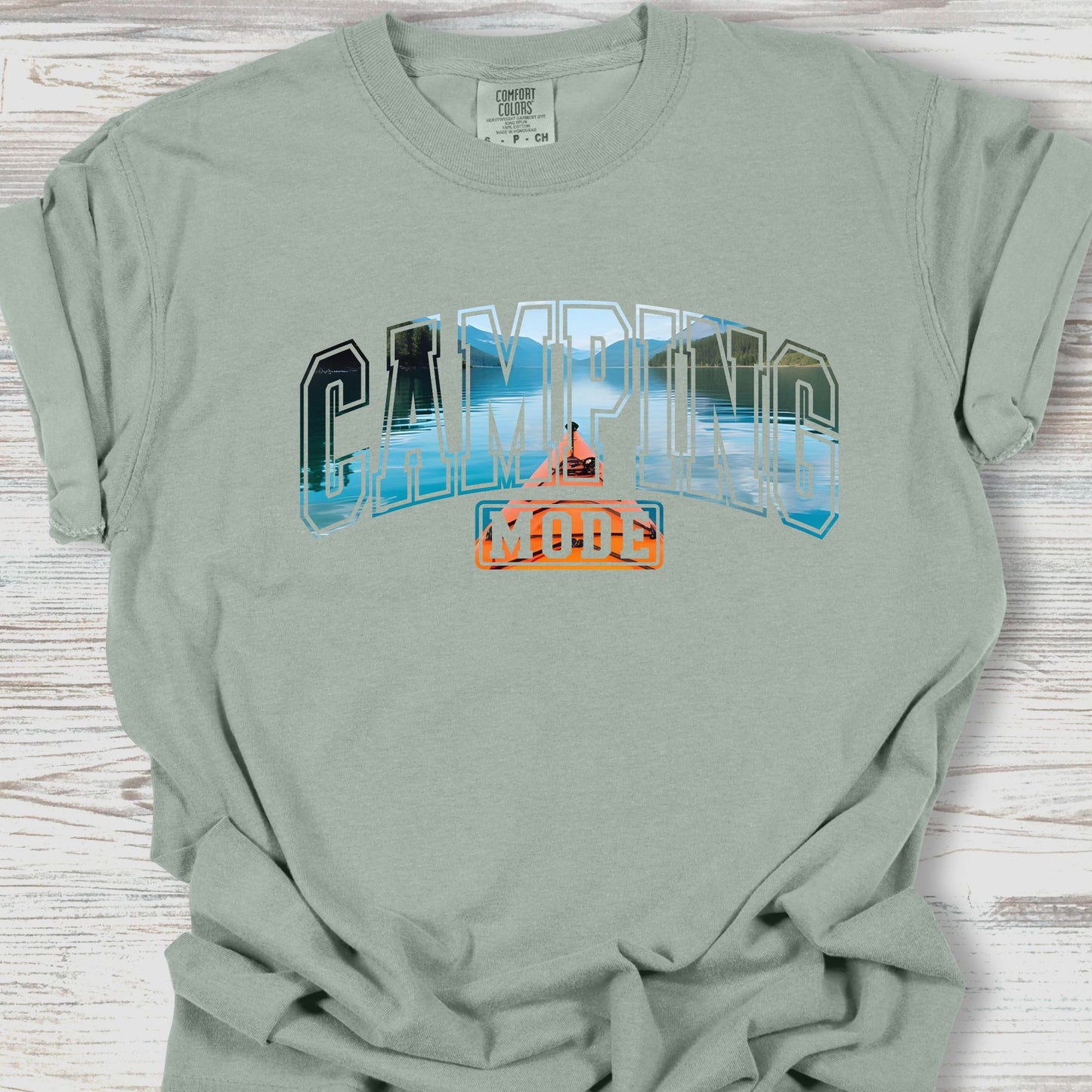 Camping Mode Kayak Tee