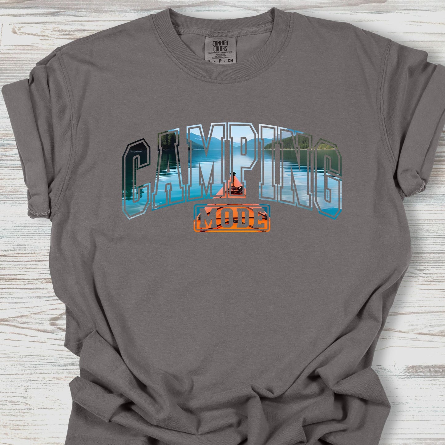 Camping Mode Kayak Tee
