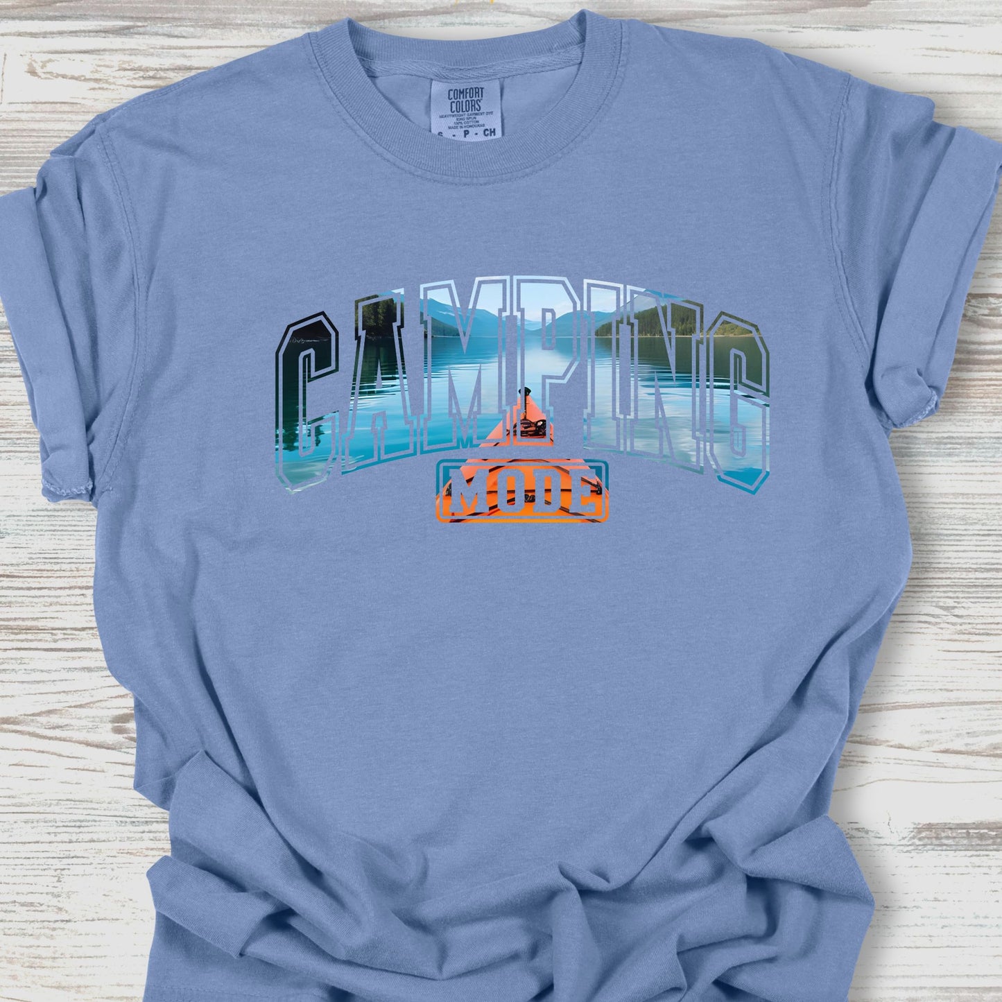Camping Mode Kayak Tee