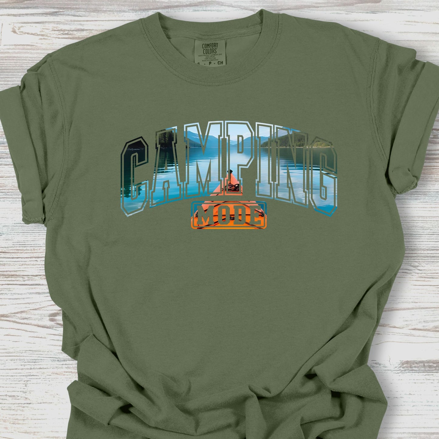 Camping Mode Kayak Tee