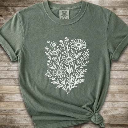 Wildflower Daisies Tee