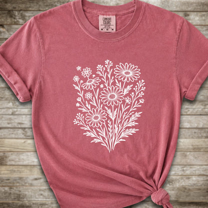 Wildflower Daisies Tee