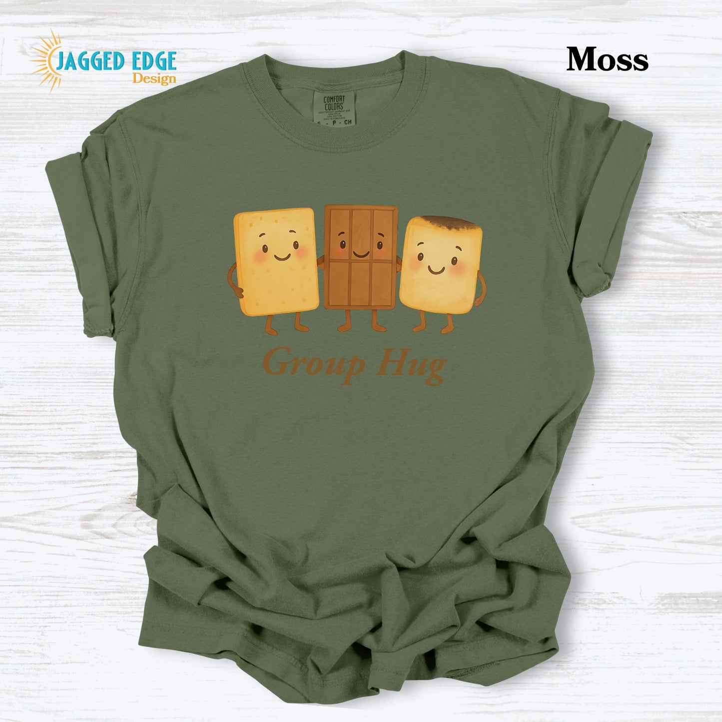 Cute Group Hug Camping Tee
