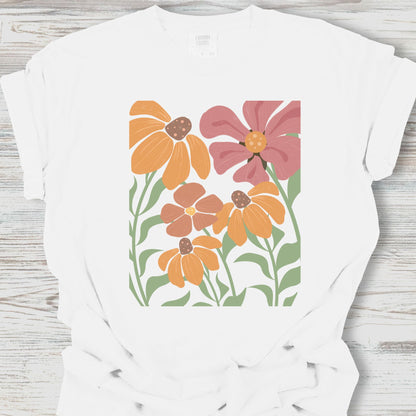 Retro Wildflowers T-Shirt