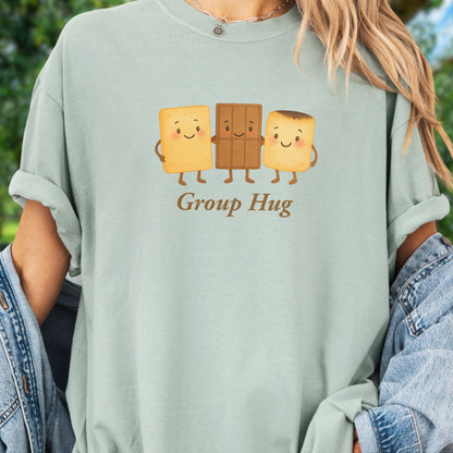 Cute Group Hug Camping Tee