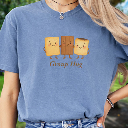 Cute Group Hug Camping Tee