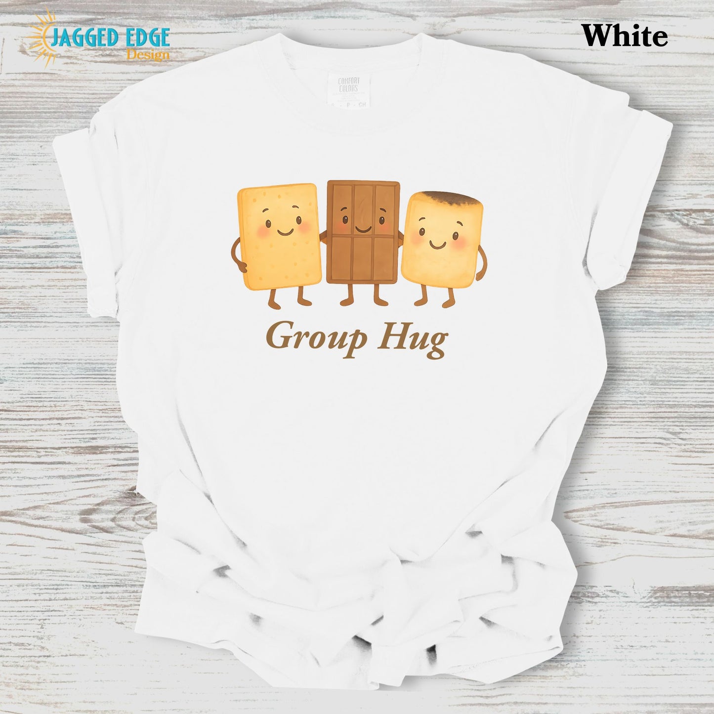 Cute Group Hug Camping Tee